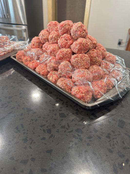 SMALL Barbecue Meatballs