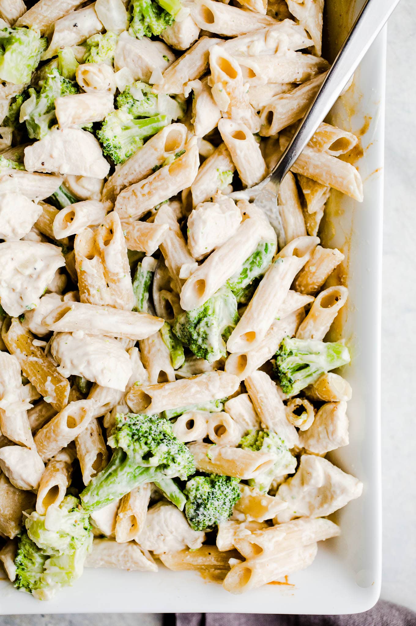 Family Chicken Brocolli Alfredo